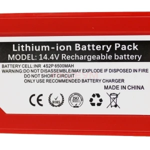Аккумулятор для робота-пылесоса XJT-2P4S 4pin разъем 14.4V 2.6A 6500 mAh