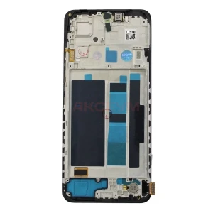 Дисплей с рамкой для Xiaomi Redmi Note 12 4G с тачскрином (черный) - In-Cell - Премиум