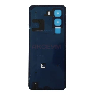 Задняя крышка для Infinix Hot 50 Pro (черная) - Премиум