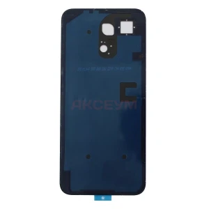 Задняя крышка для Tecno Spark Go 1 (черная) - Премиум