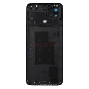 Задняя крышка для Xiaomi Redmi 10C (серая) - Премиум