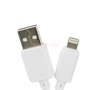Кабель USB - Lightning Hoco X113 (2.4A/оплетка нейлон) белый