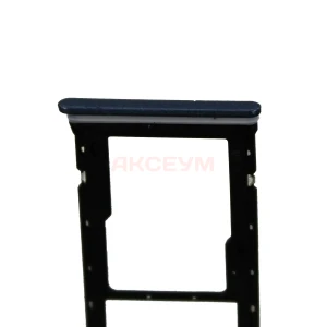 Лоток SIM для Xiaomi Poco C65 (синий)