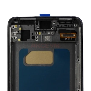 Дисплей с рамкой для Samsung Galaxy S21 (G991B) с тачскрином (серый) - In-Cell