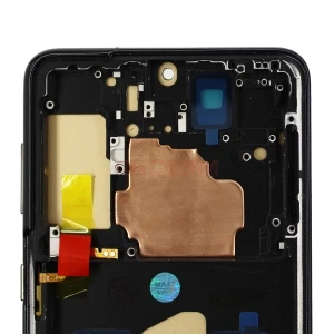 Дисплей с рамкой для Samsung Galaxy S21+ (G996B) с тачскрином (черный) - In-Cell