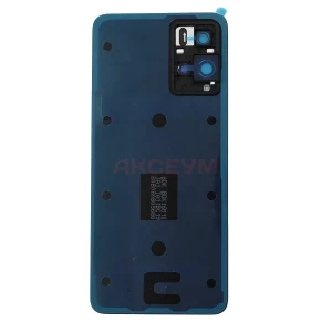 Задняя крышка для Xiaomi Redmi Note 11 Pro+ 5G (черная) - Премиум