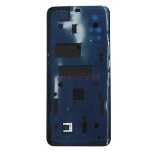 Задняя крышка для Xiaomi Redmi Note 11 (синяя) - Премиум