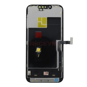 Дисплей для iPhone 13 Pro с тачскрином (площадка под IC/120 Гц) черный - Soft OLED