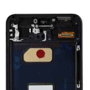 Дисплей с рамкой для Samsung Galaxy S22 (S901B) с тачскрином (черный) - In-Cell