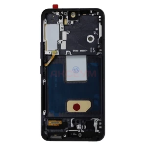 Дисплей с рамкой для Samsung Galaxy S22 (S901B) с тачскрином (черный) - In-Cell