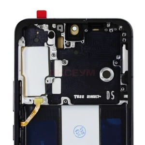 Дисплей с рамкой для Samsung Galaxy S22 (S901B) с тачскрином (черный) - In-Cell