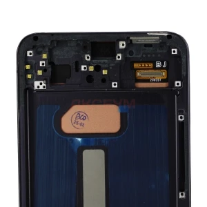 Дисплей с рамкой для Samsung Galaxy S22+ (S906B) с тачскрином (черный) - In-Cell