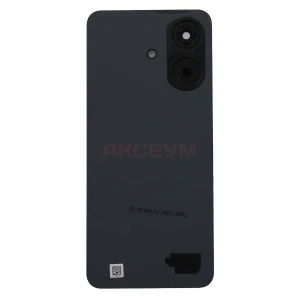 Задняя крышка для Realme Note 60 (черная) - Премиум