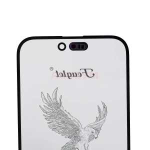 Стекло дисплея для iPhone 16 Plus с OCA пленкой (черное) - Оригинал (Feaglet)