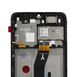Дисплей с рамкой для Xiaomi Redmi A3x с тачскрином (черный) - Оригинал