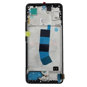 Дисплей с рамкой для Xiaomi Redmi Note 13 4G с тачскрином (черный) - In-Cell