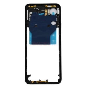 Средняя часть для Xiaomi Poco M6 4G (черная)