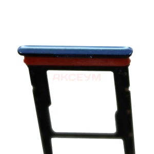 Лоток SIM для Tecno Spark 10C (синий)