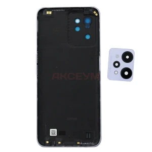 Задняя крышка для Realme C31 (серебро)