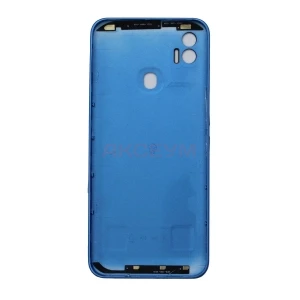 Задняя крышка для Tecno Spark 7 (синяя)