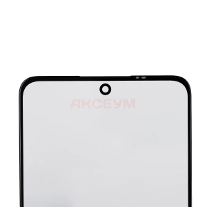 Стекло дисплея для Xiaomi Redmi Note 13 4G с OCA пленкой (черное) - Оригинал (Mitsubishi)