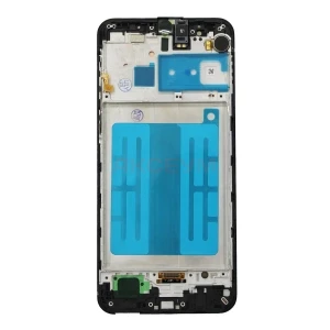 Дисплей с рамкой для Samsung Galaxy M31 (M315F) черный - Оригинал REF