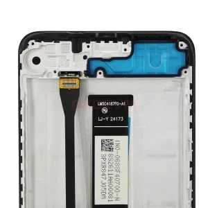 Дисплей с рамкой для Xiaomi Redmi 14C/Poco C75 (черный) - Оригинал