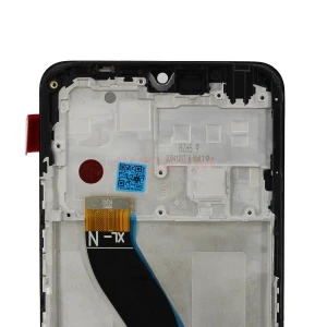 Дисплей с рамкой для Xiaomi Redmi 14C/Poco C75 (черный) - Оригинал