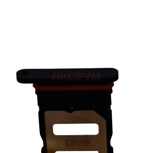 Лоток SIM для Xiaomi Redmi Note 14 Pro 5G (черный)