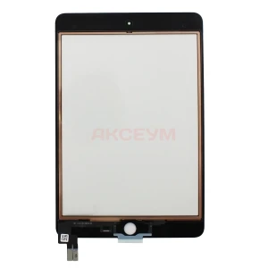 Тачскрин для iPad mini 5 2019 (A2133/A2124/A2126/A2125) (черный) - Оригинал (Feaglet)