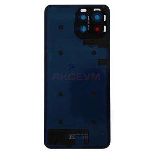 Задняя крышка для Xiaomi Mi 11 Lite/Mi 11 Lite 5G/11 Lite 5G NE (голубая) - Премиум