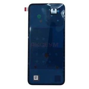 Задняя крышка для Realme C35 (черная) - Премиум