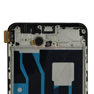 Дисплей с рамкой для Realme 9 с тачскрином (черный) - OLED
