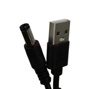 Кабель питания USB - DC 5.5х2.1 (1 м)
