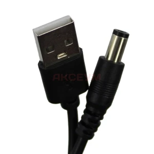 Кабель питания USB - DC 5.5х2.5 (1 м)