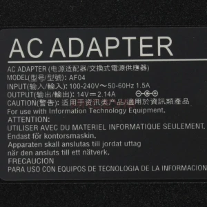 Блок питания для монитора Samsung 14V 2.14A 30W (6.5х4.4 с иглой)
