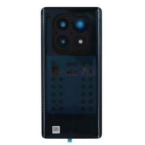 Задняя крышка для Xiaomi Redmi Note 14 Pro 4G (черная) - Премиум