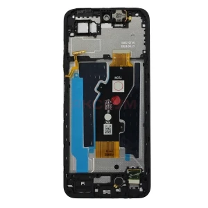 Дисплей с рамкой для Infinix Smart 9 (черный) - Оригинал