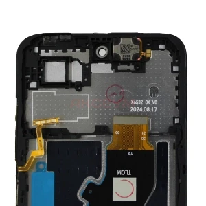 Дисплей с рамкой для Infinix Smart 9 (черный) - Оригинал