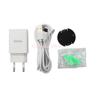 Камера видеонаблюдения Hoco D5 (Bluetooth/Wi-Fi/Full HD 2304х1296) серая
