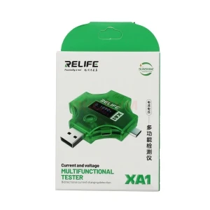 Тестер зарядного устройства Relife XA1 (многофункциональный 12 в 1/USB - USB/Type-C/Micro)