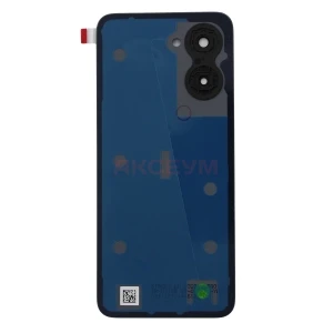 Задняя крышка для Realme C33 (черная) - Премиум