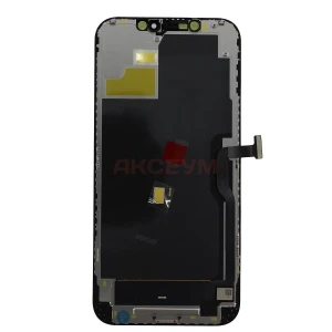 Дисплей для iPhone 12 Pro Max с тачскрином (черный) - Hard OLED Стандарт