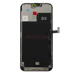 Дисплей для iPhone 13 Pro Max с тачскрином (площадка под IC) черный - GX
