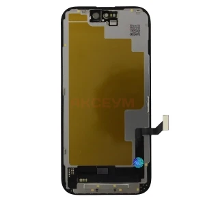 Дисплей для iPhone 15 с тачскрином (площадка под IC) черный - Hard OLED