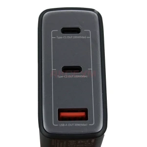 Сетевая зарядка USB/Type-C Remax U2-ACC (100W/QC3.0/PD/GaN) серебро