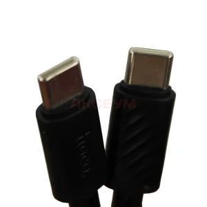 Сетевая зарядка USB/Type-C Hoco CS73A (30W/QC3.0/PD/кабель Type-C-Type-C) черная