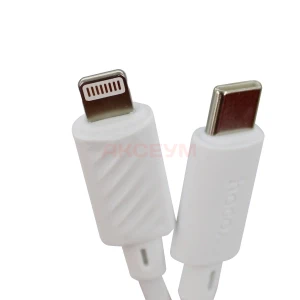 Кабель Type-C - Lightning Hoco X88 (3A/27W/PD/2 м) белый