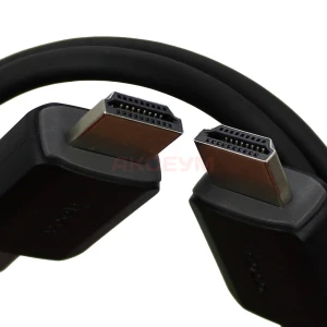Кабель HDMI - HDMI Hoco US08 (ver 2.0/оплетка нейлон/1 м) черный