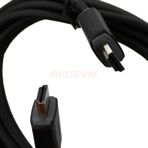 Кабель HDMI - HDMI Hoco US08 (ver 2.0/оплетка нейлон/3 м) черный